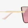 Soraya lichtgouden cat-eye zonnebril Soraya lichtgouden cat-eye zonnebril