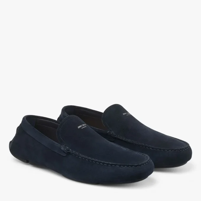 Stanly Driver Navy Reverse Suede Driver Stanly Driver Navy Reverse Suede Driver