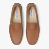 Stanly Driver Tan getrommeld kalfsleer Stanly Driver Tan getrommeld kalfsleer