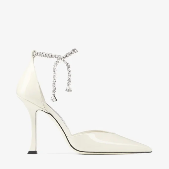 Stevie 100 Latte lakleren pumps Stevie 100 Latte lakleren pumps