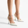 Stevie 100 Latte lakleren pumps Stevie 100 Latte lakleren pumps