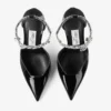 Stevie 100 zwarte lakleren pumps Stevie 100 zwarte lakleren pumps