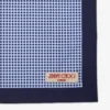 Sula Bandana Katoenen bandana met marineblauwe ginghamprint Sula Bandana Katoenen bandana met marineblauwe ginghamprint