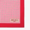Sula Bandana Ruby Red Mix Gingham Print Katoenen Bandana