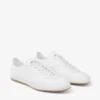 Sunny F lage sneakers van wit en gumkleurig leer Sunny F lage sneakers van wit en gumkleurig leer