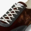 Sunny M lage sneakers van bronskleurig gemengd leer en fluweel Sunny M lage sneakers van bronskleurig gemengd leer en fluweel