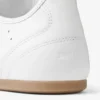 Sunny M witte en rubberen leren mix lage sneakers Sunny M witte en rubberen leren mix lage sneakers