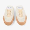 Sunny Mule F Lage sneakers van een mix van latte- en toffee-kleurig leer en Diamond-vormig mesh Sunny Mule F Lage sneakers van een mix van latte- en toffee-kleurig leer en Diamond-vormig mesh