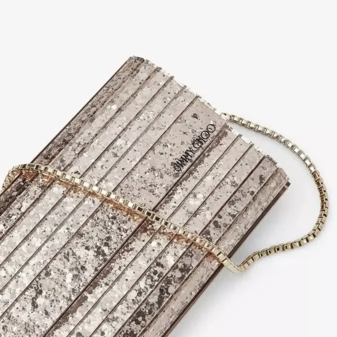 Sweetie Ballet Pink Shadow grof glitteracryl clutch Sweetie Ballet Pink Shadow grof glitteracryl clutch