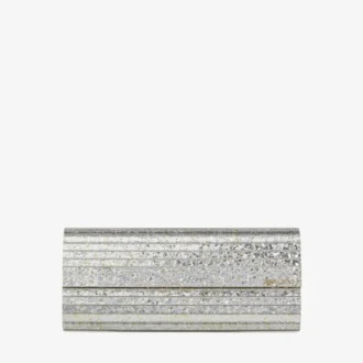 Sweetie Champagne grof glitteracryl clutch