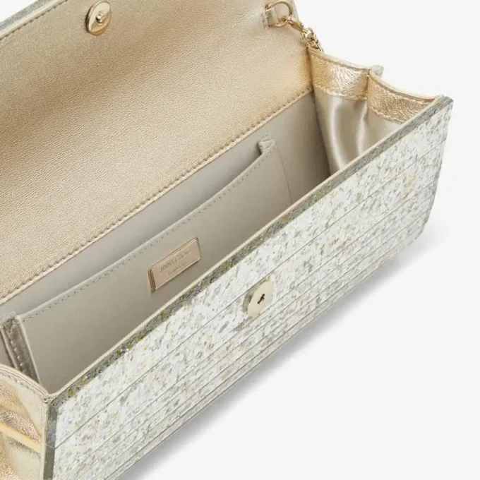 Sweetie Champagne grof glitteracryl clutch Sweetie Champagne grof glitteracryl clutch
