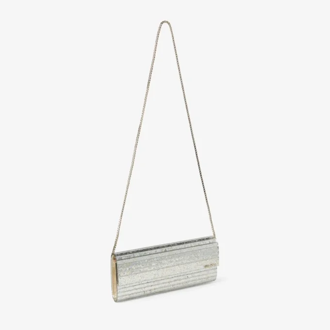 Sweetie Champagne grof glitteracryl clutch Sweetie Champagne grof glitteracryl clutch