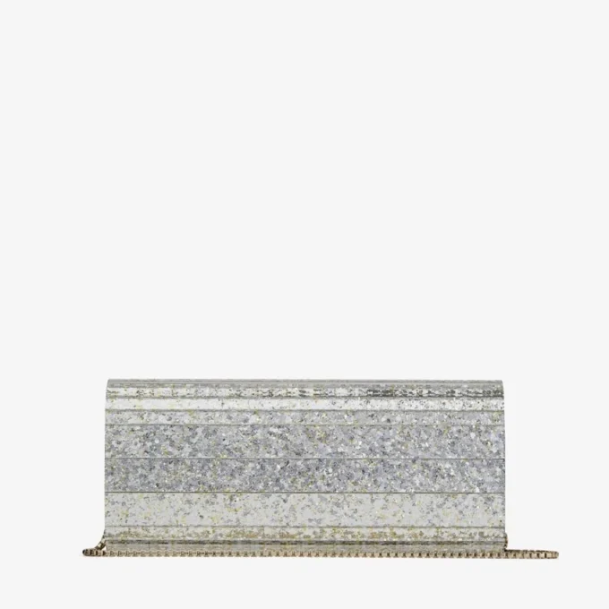 Sweetie Champagne grof glitteracryl clutch Sweetie Champagne grof glitteracryl clutch