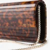 Sweetie-clutch van acryl in schildpadmotief Sweetie-clutch van acryl in schildpadmotief