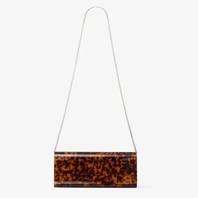 Sweetie-clutch van acryl in schildpadmotief Sweetie-clutch van acryl in schildpadmotief
