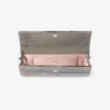 Sweetie grijze clutch van acryl met marmereffect Sweetie grijze clutch van acryl met marmereffect