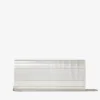 Sweetie ivoorkleurige parelmoeren clutch met zilveren kettingriem Sweetie ivoorkleurige parelmoeren clutch met zilveren kettingriem