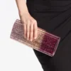 Sweetie Silky Blush DéGradé Glitter Plexi Clutch Sweetie Silky Blush DéGradé Glitter Plexi Clutch