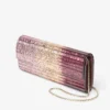 Sweetie Silky Blush DéGradé Glitter Plexi Clutch Sweetie Silky Blush DéGradé Glitter Plexi Clutch