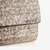 Sweetie zwarte en champagnekleurige DéGradé glitter acryl clutch Sweetie zwarte en champagnekleurige DéGradé glitter acryl clutch