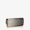Sweetie zwarte en champagnekleurige DéGradé glitter acryl clutch Sweetie zwarte en champagnekleurige DéGradé glitter acryl clutch