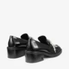 Tylor 60 Zwarte loafers van zacht boxkalfsleer met kristallen kroonluchter Tylor 60 Zwarte loafers van zacht boxkalfsleer met kristallen kroonluchter