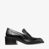 Tylor 60 Zwarte Spazzolato-platformloafers Tylor 60 Zwarte Spazzolato-platformloafers