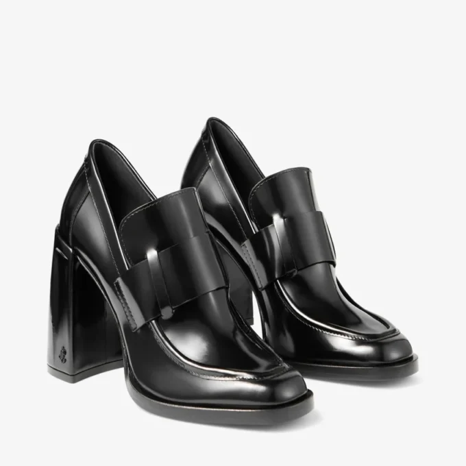 Tylor 95 Zwarte zachte Spazzolato-pumps Tylor 95 Zwarte zachte Spazzolato-pumps