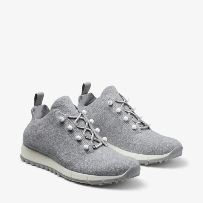 Veles Ash sneakers van kasjmierbreisel Veles Ash sneakers van kasjmierbreisel