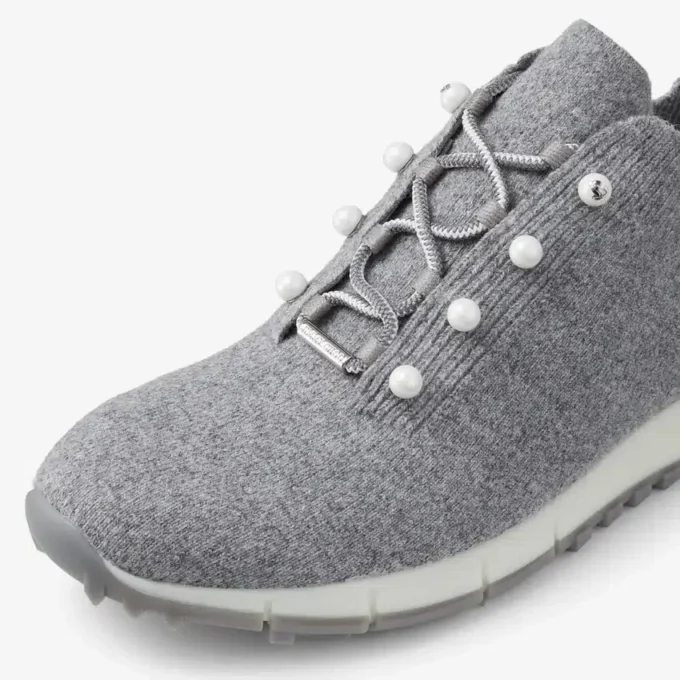 Veles Ash sneakers van kasjmierbreisel Veles Ash sneakers van kasjmierbreisel