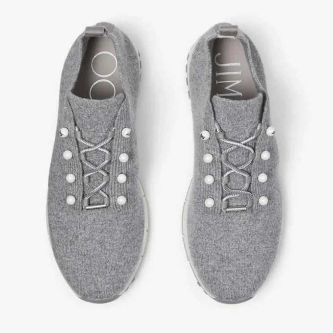 Veles Ash sneakers van kasjmierbreisel Veles Ash sneakers van kasjmierbreisel