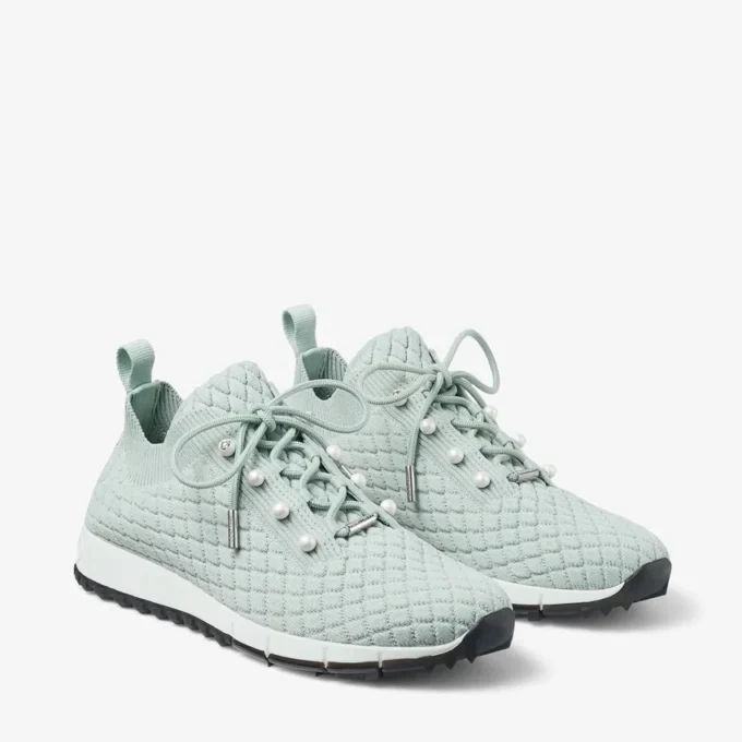 Veles Light Verde sneakers van gestructureerd breisel Veles Light Verde sneakers van gestructureerd breisel
