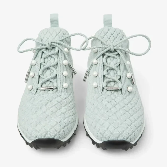 Veles Light Verde sneakers van gestructureerd breisel Veles Light Verde sneakers van gestructureerd breisel