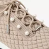 Veles sneakers van gebreid materiaal met steenstructuur Veles sneakers van gebreid materiaal met steenstructuur