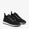 Veles zwarte lage sneakers van gehaakt breisel met parels Veles zwarte lage sneakers van gehaakt breisel met parels