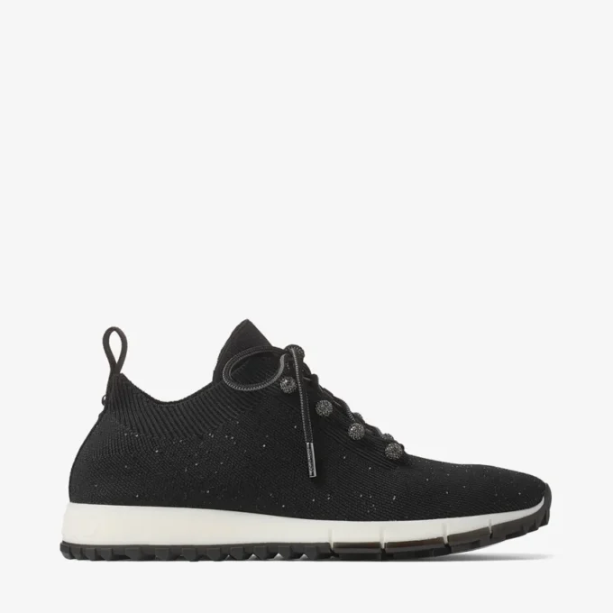 Veles zwarte sneakers met pailletten Veles zwarte sneakers met pailletten