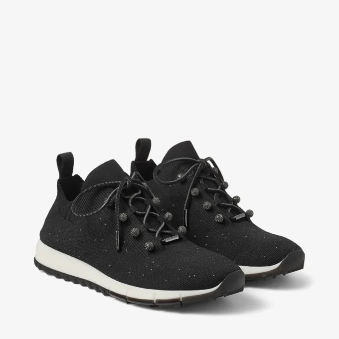 Veles zwarte sneakers met pailletten Veles zwarte sneakers met pailletten
