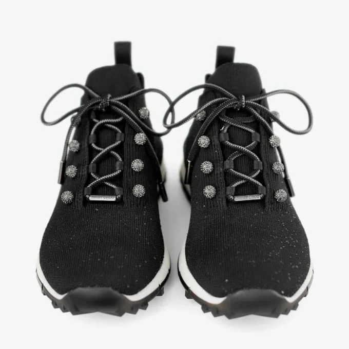 Veles zwarte sneakers met pailletten Veles zwarte sneakers met pailletten
