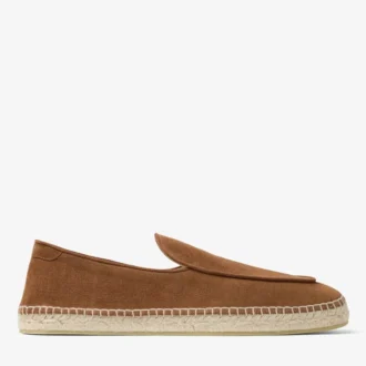 Vine Veterschoen Cigarkleurig geëtst fluweel suède espadrilles