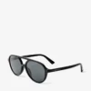 Vira Black Aviator-zonnebril Vira Black Aviator-zonnebril