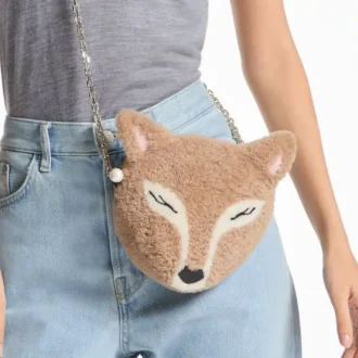 Zachte Fox-minitas Toffee-minitas van schapenvacht
