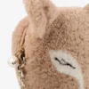 Zachte Fox-minitas Toffee-minitas van schapenvacht Zachte Fox-minitas Toffee-minitas van schapenvacht