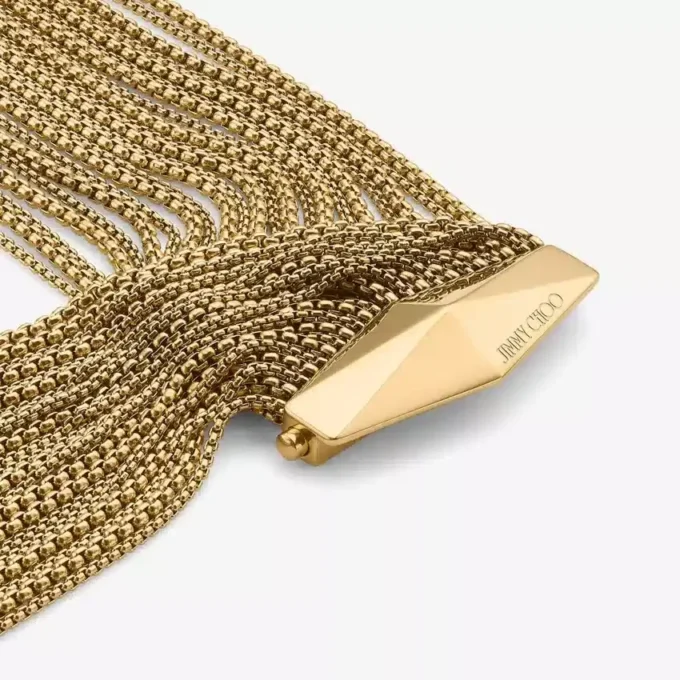 Zandra-armband met goudkleurige kristallen Zandra-armband met goudkleurige kristallen
