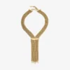 Zandra-ketting Vintage gouden kroonluchterketting met Diamanten Zandra-ketting Vintage gouden kroonluchterketting met Diamanten