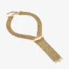 Zandra-ketting Vintage gouden kroonluchterketting met Diamanten Zandra-ketting Vintage gouden kroonluchterketting met Diamanten