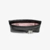 Zandra zwarte vintage metallic leren clutch Zandra zwarte vintage metallic leren clutch